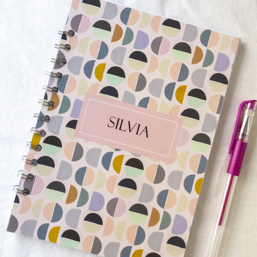 Quaderno personalizzato con il tuo nome -Modello Silvia