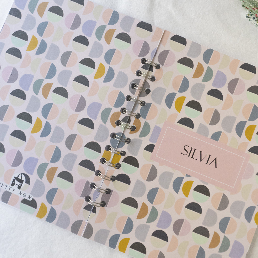 Quaderno personalizzato con il tuo nome -Modello Silvia