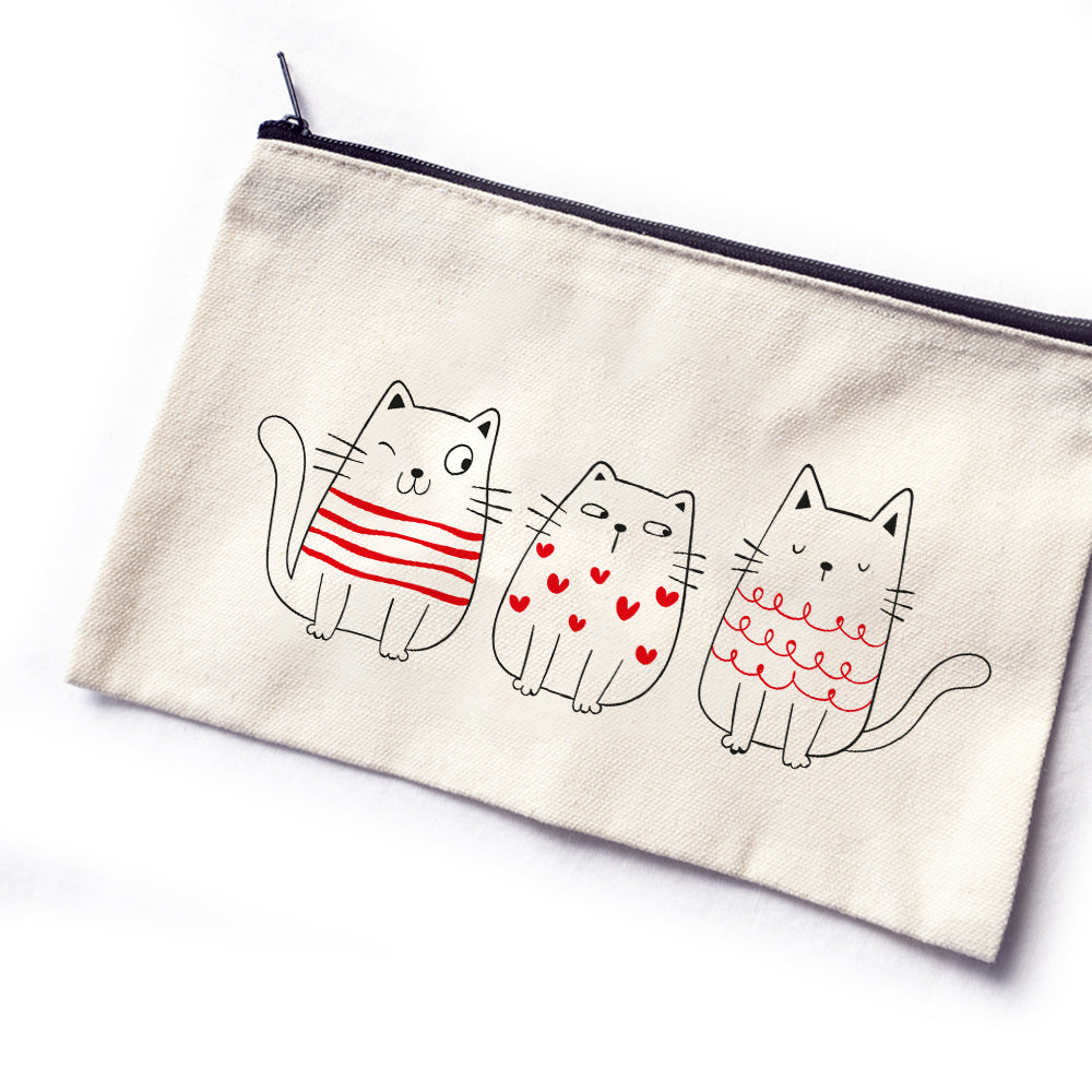 Astuccio Animalier "Il Trio" - 20,5x12x5cm