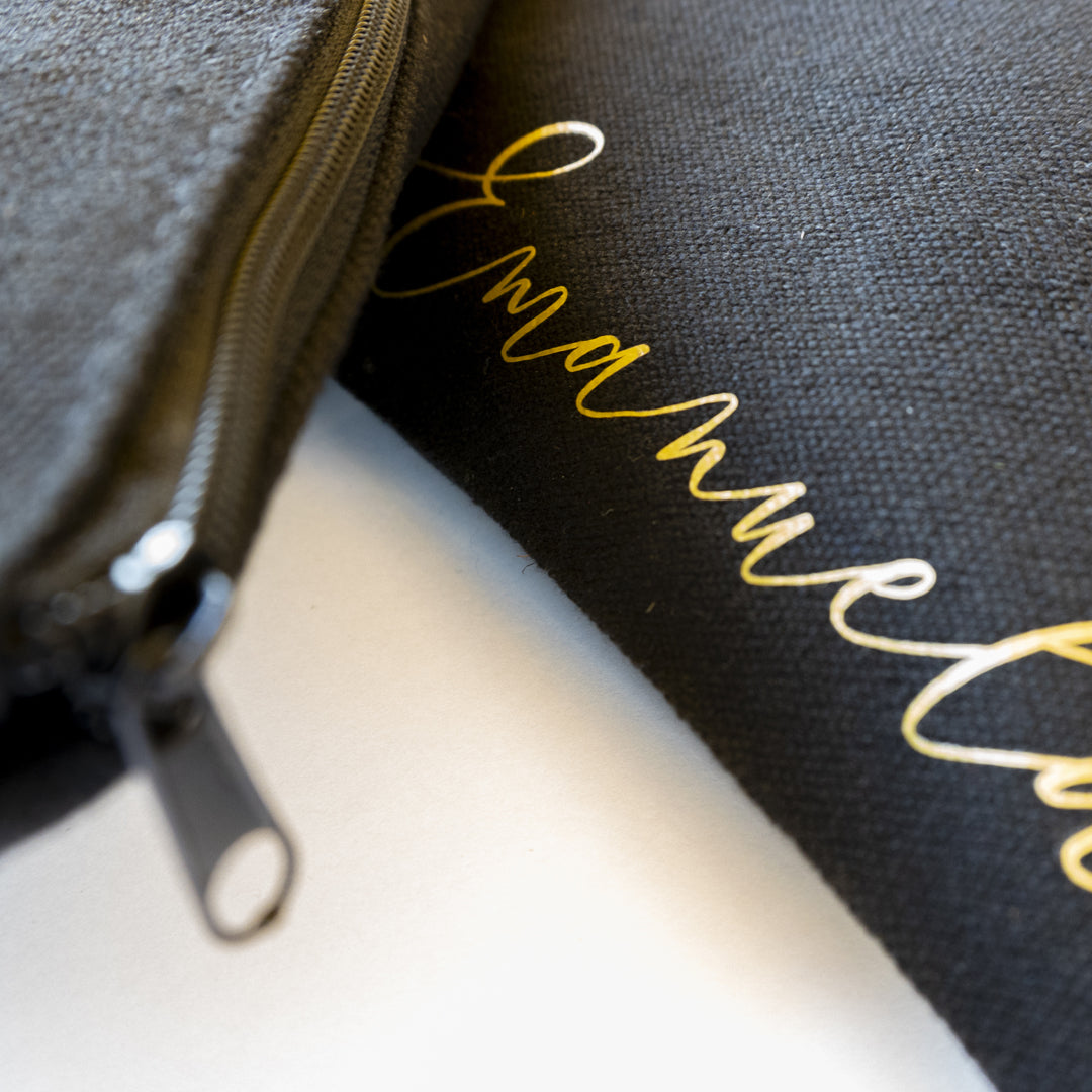 Astuccio Black Classic style da personalizzare - 21,5x13cm