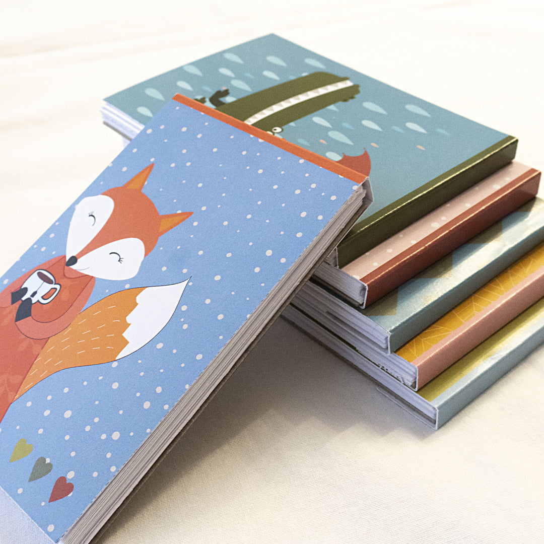 Block Notes Fox - 7x11cm - 50 fogli