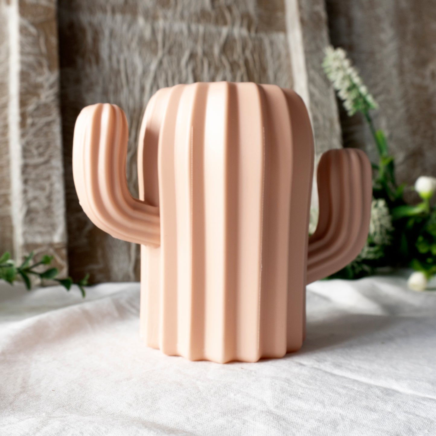 Portapenne Cactus rosa antico