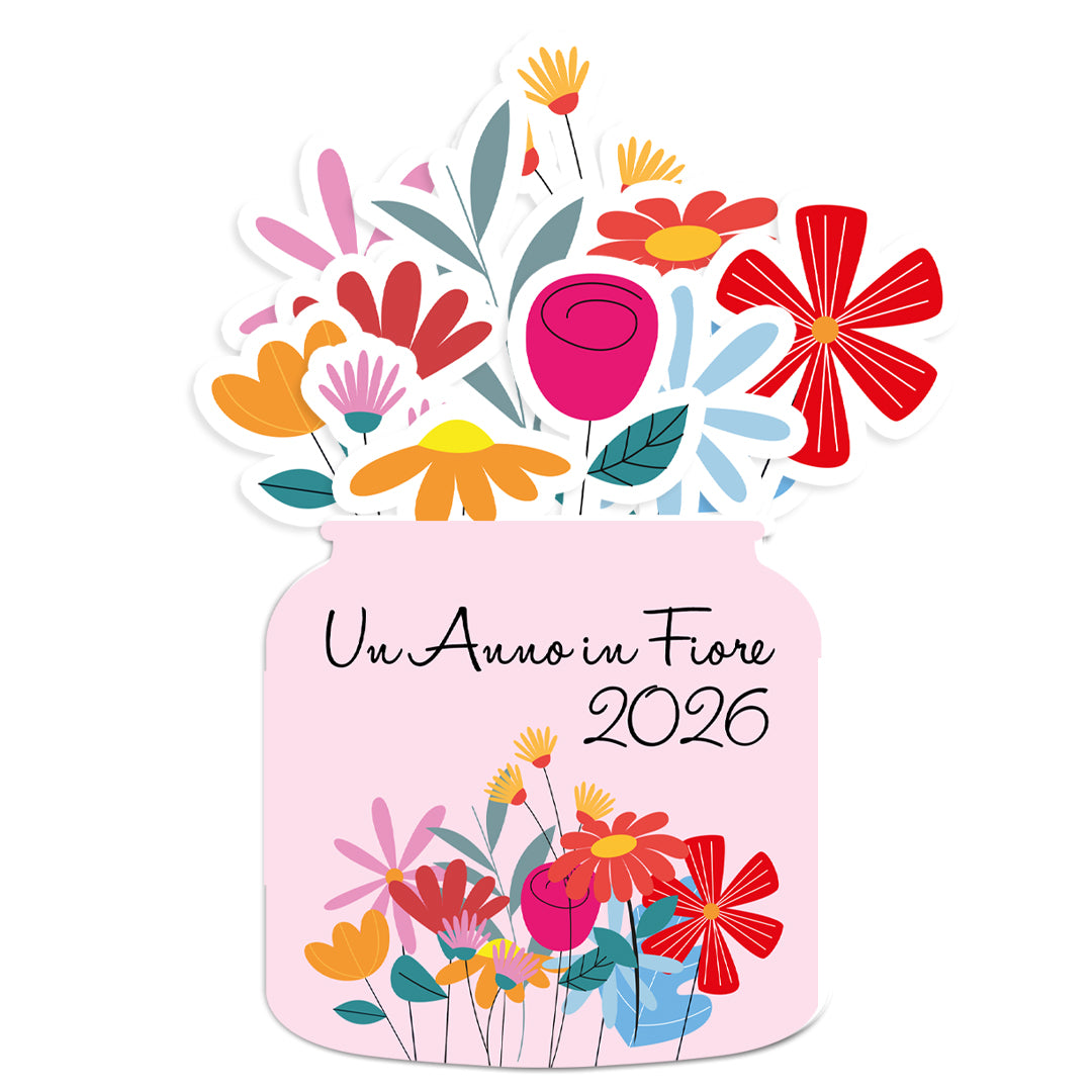 Calendario da Tavolo 2026 mod. UnAnnoInFiore