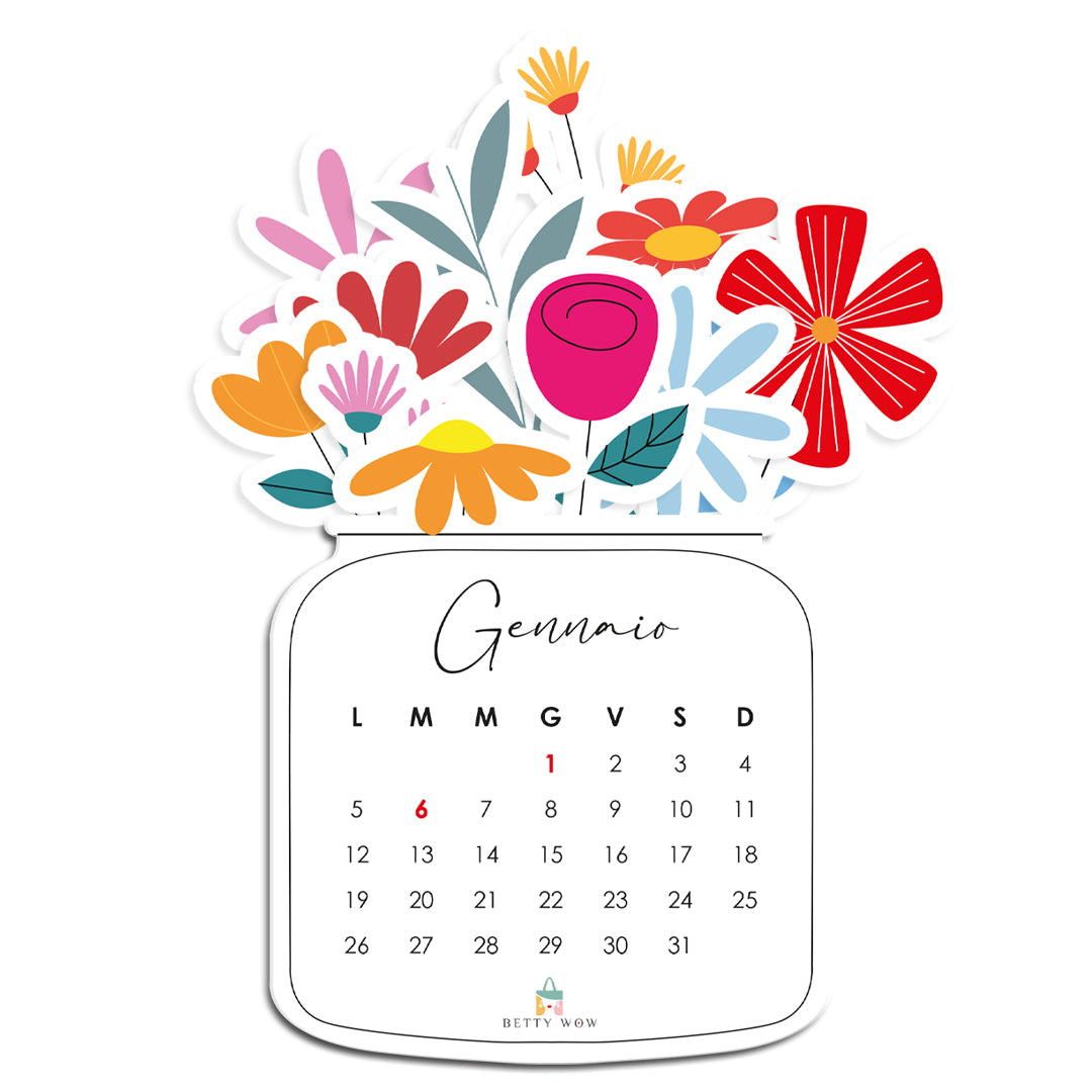 Calendario da Tavolo 2026 mod. UnAnnoInFiore