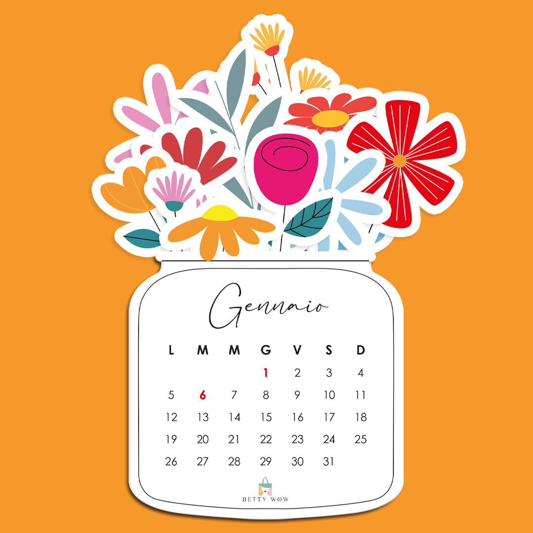 Calendario da Tavolo 2026 mod. UnAnnoInFiore