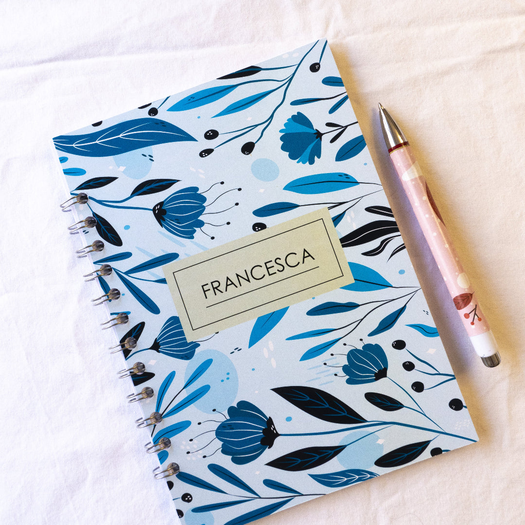 Quaderno personalizzato con il tuo nome - Modello Francesca
