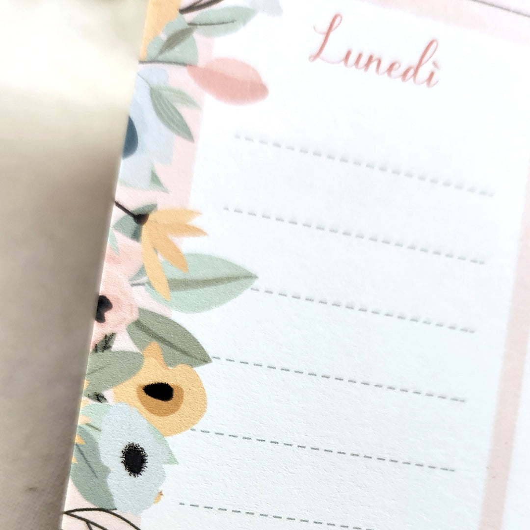Planner settimanale Weekly Papaveri - 28x9cm