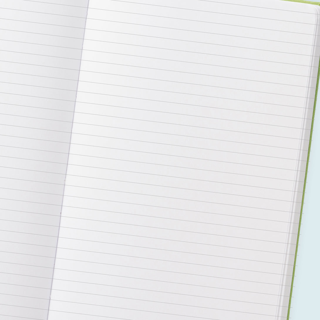 Quaderno a righe "I Ruvidi ONE" - 13x18cm - Copertina telata - Mod. Mucca