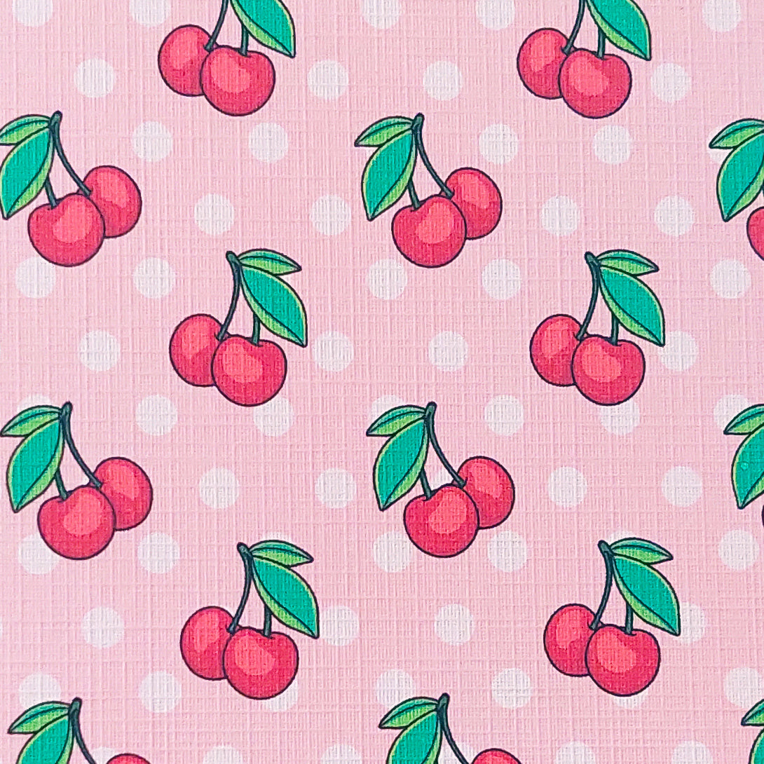 Quaderno a righe "I Ruvidi ONE" - 13x18cm - Copertina telata - Mod. Cherries