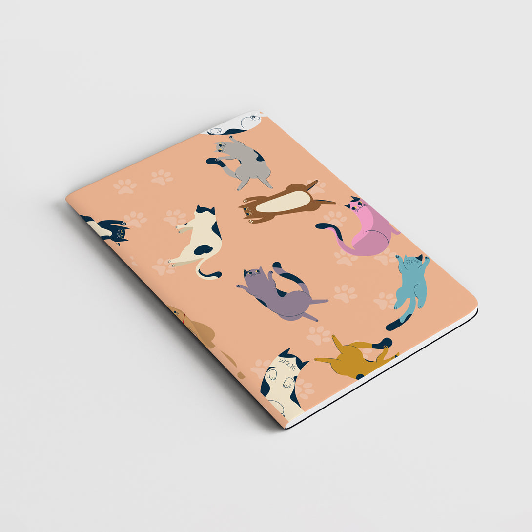 Quaderno a righe "I Ruvidi ONE" - 13x18cm - Copertina telata - Mod. Catty