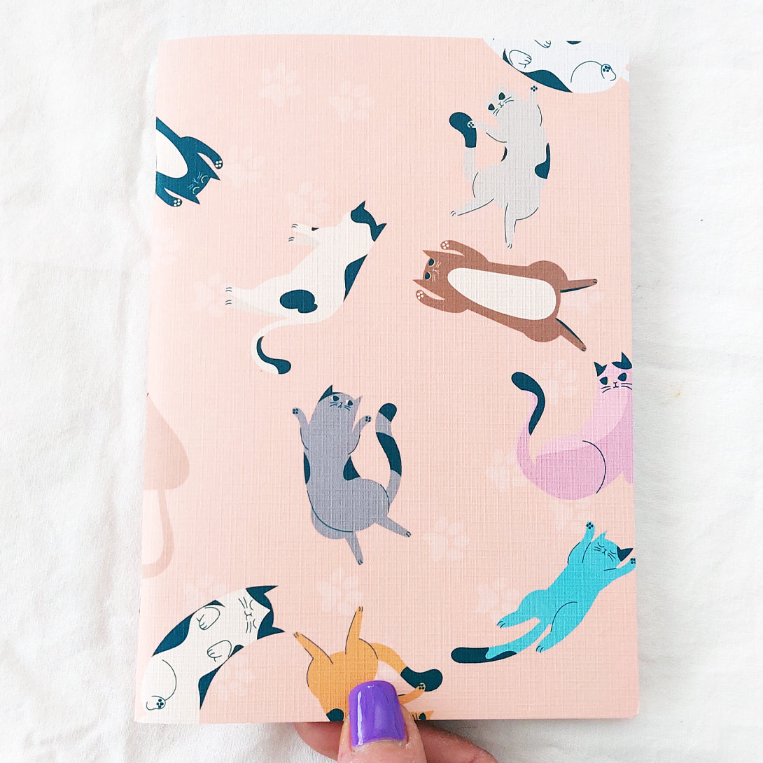 Quaderno a righe "I Ruvidi ONE" - 13x18cm - Copertina telata - Mod. Catty