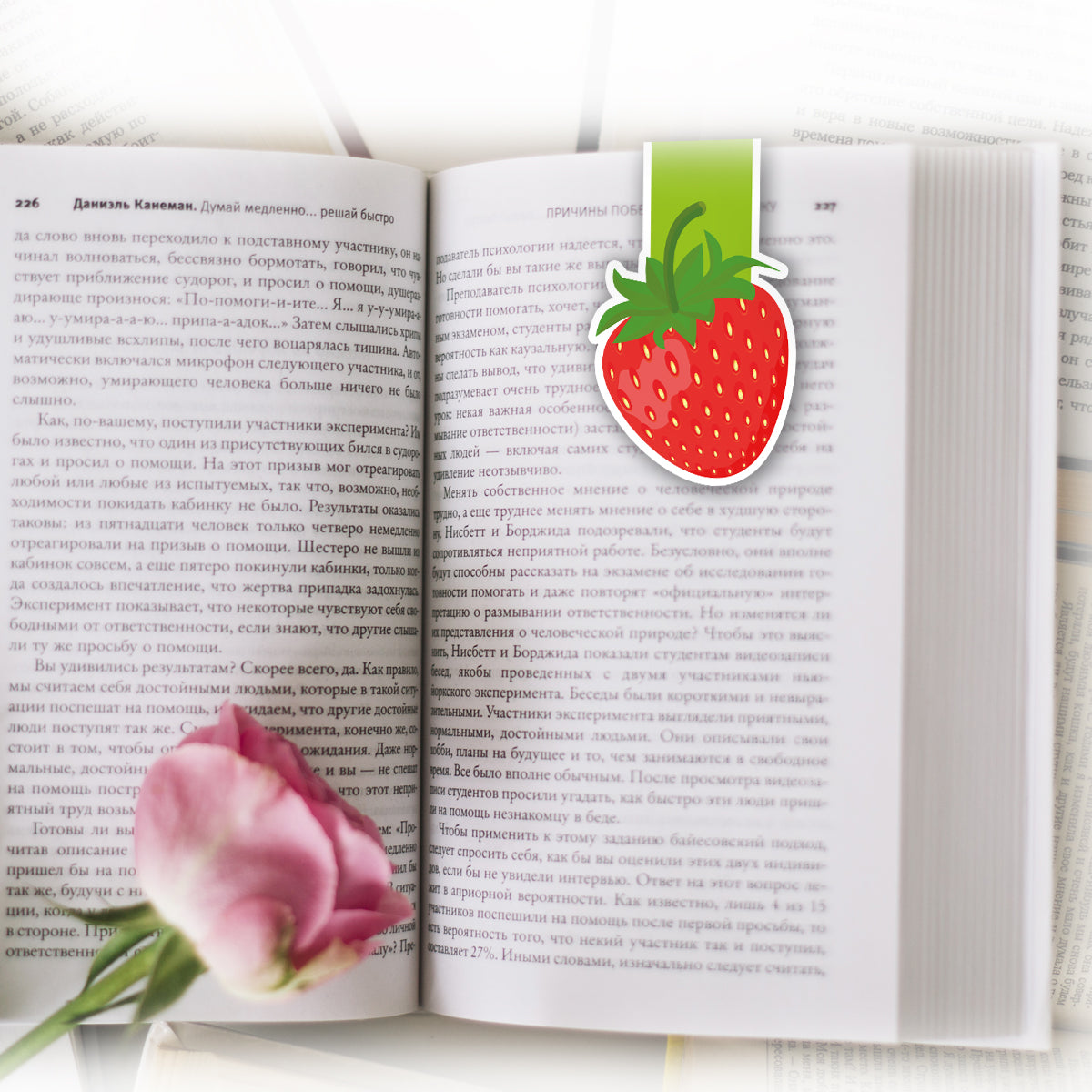 Segnalibro magnetico Fragola - 4x6cm