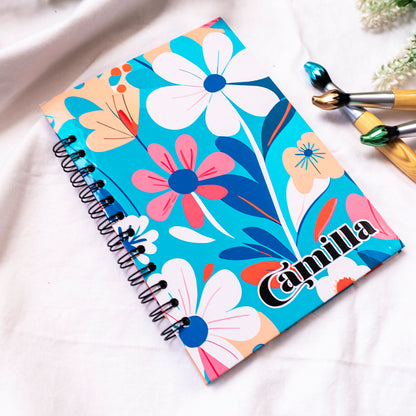 Quaderno personalizzato con il tuo nome - Modello Camilla