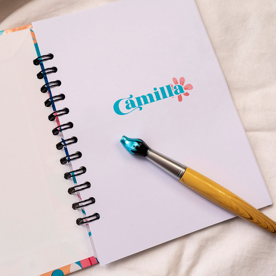Quaderno personalizzato con il tuo nome - Modello Camilla