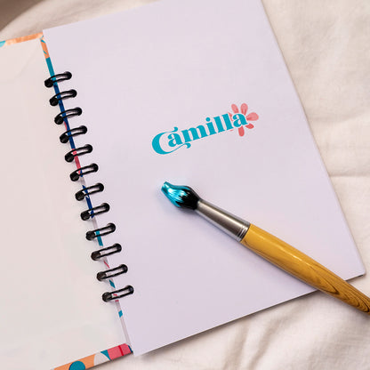 Quaderno personalizzato con il tuo nome - Modello Camilla
