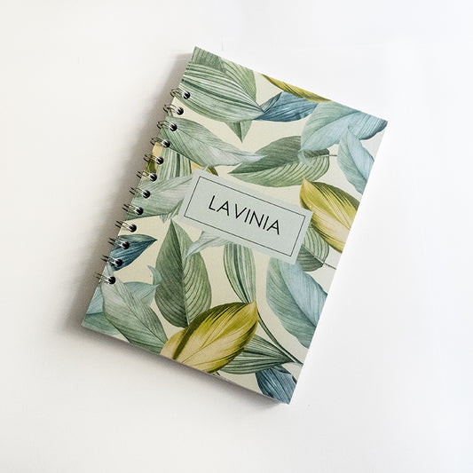Quaderno personalizzato con il tuo nome - Modello Lavinia