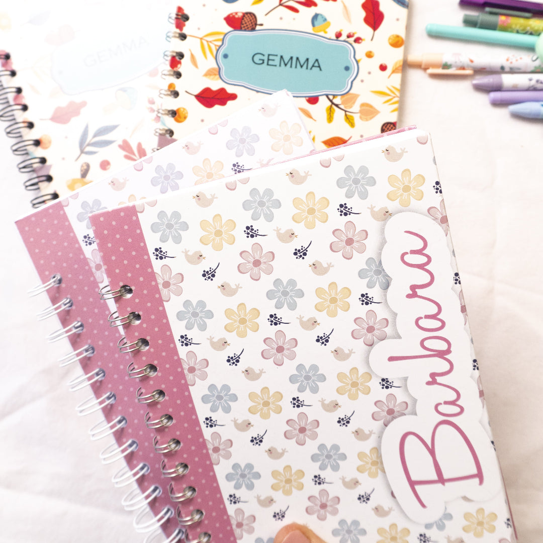 Quaderno personalizzato con il tuo nome - Modello Barbara