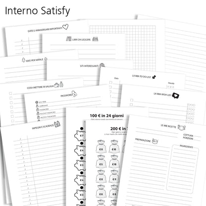 Quaderno personalizzato con il tuo nome - Modello Jessica