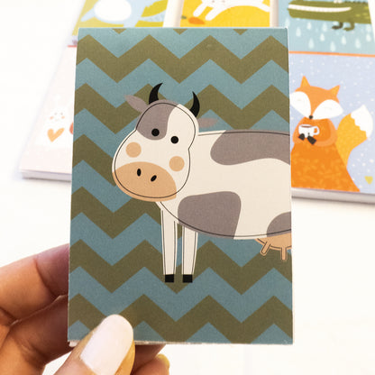 Block Notes Cow - 7x11cm - 50 fogli