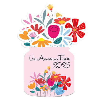 Calendario da Tavolo 2026 mod. UnAnnoInFiore