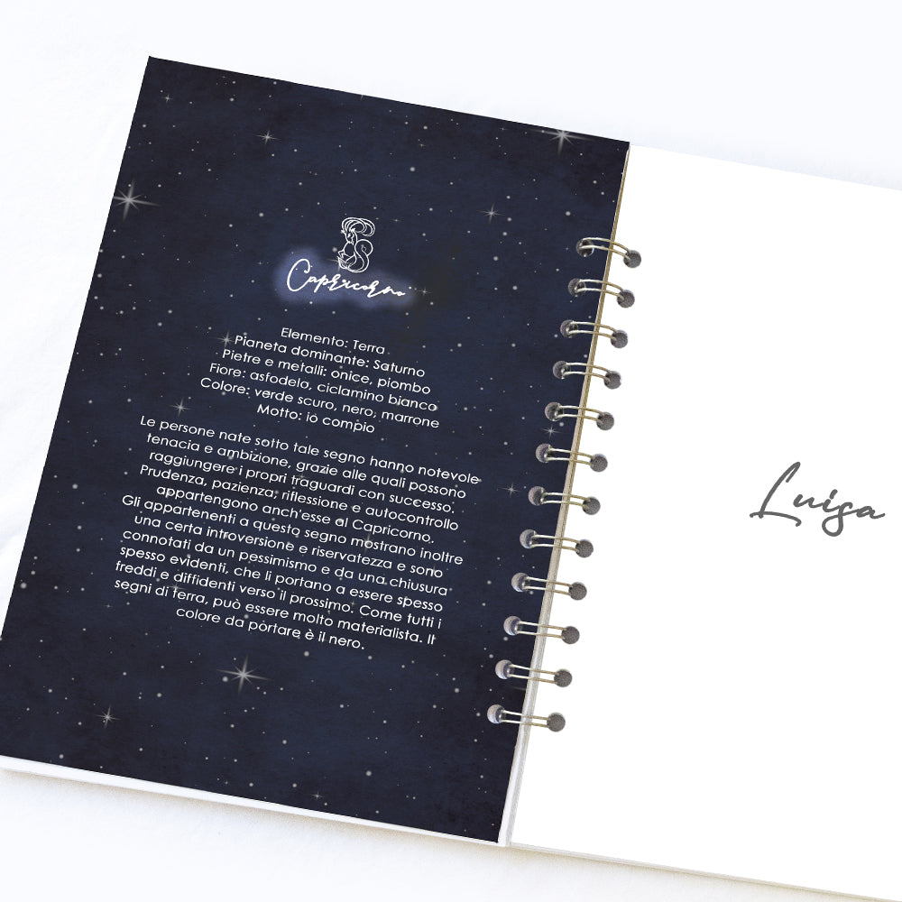 Zodiac Love personalizzato con il tuo nome - Capricorno