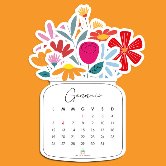 Calendario da Tavolo 2026 mod. UnAnnoInFiore