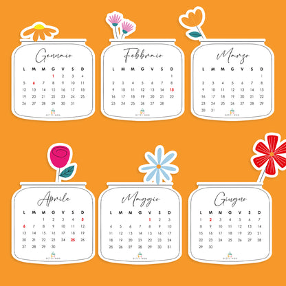 Calendario da Tavolo 2026 mod. UnAnnoInFiore