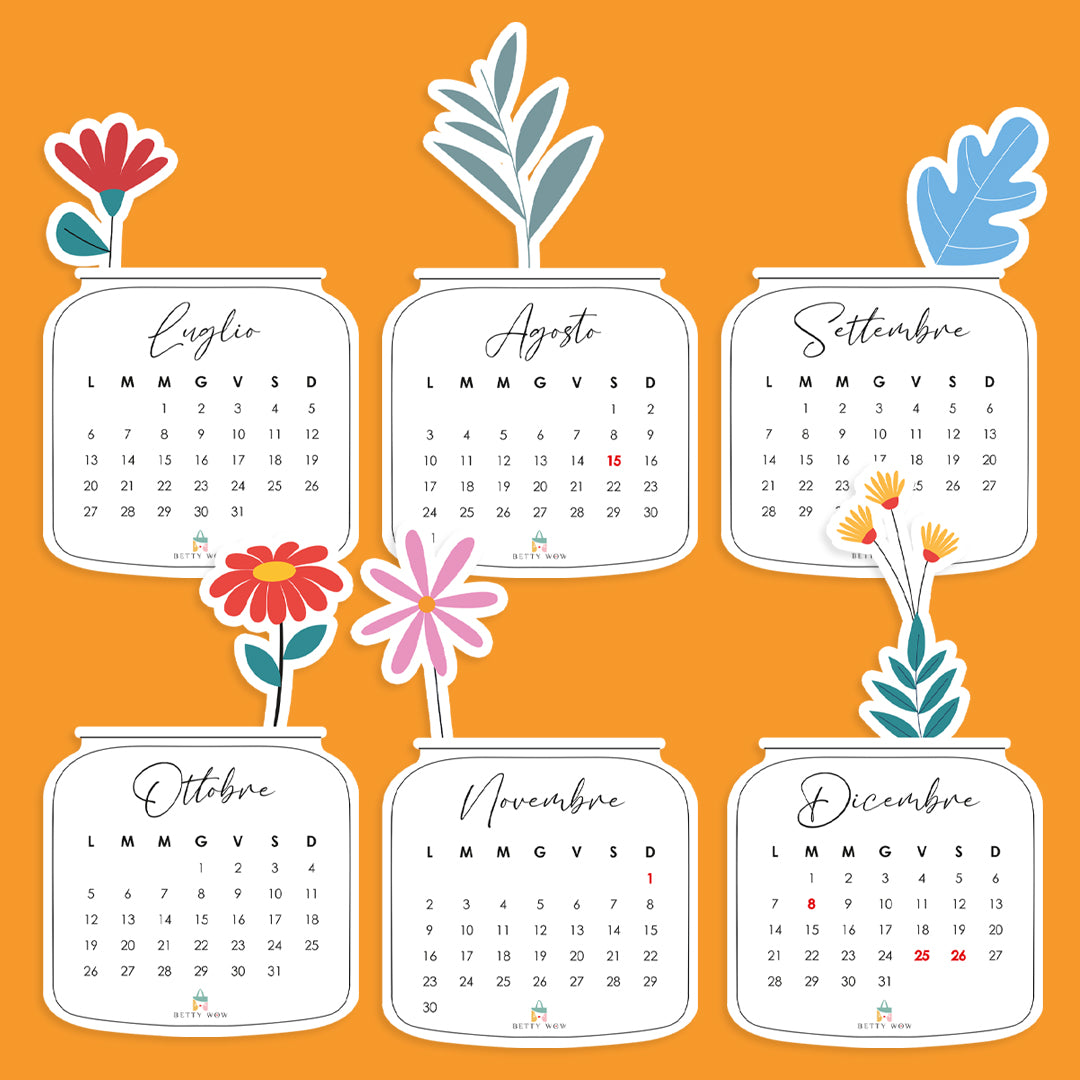 Calendario da Tavolo 2026 mod. UnAnnoInFiore
