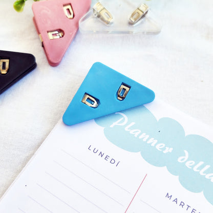 Clip Corner Pop - Fermafogli - vari colori