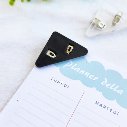 Clip Corner Pop - Fermafogli - vari colori