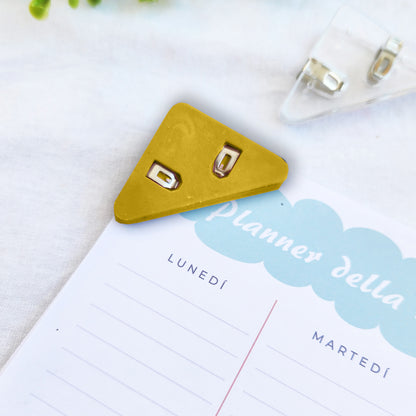 Clip Corner Pop - Fermafogli - vari colori