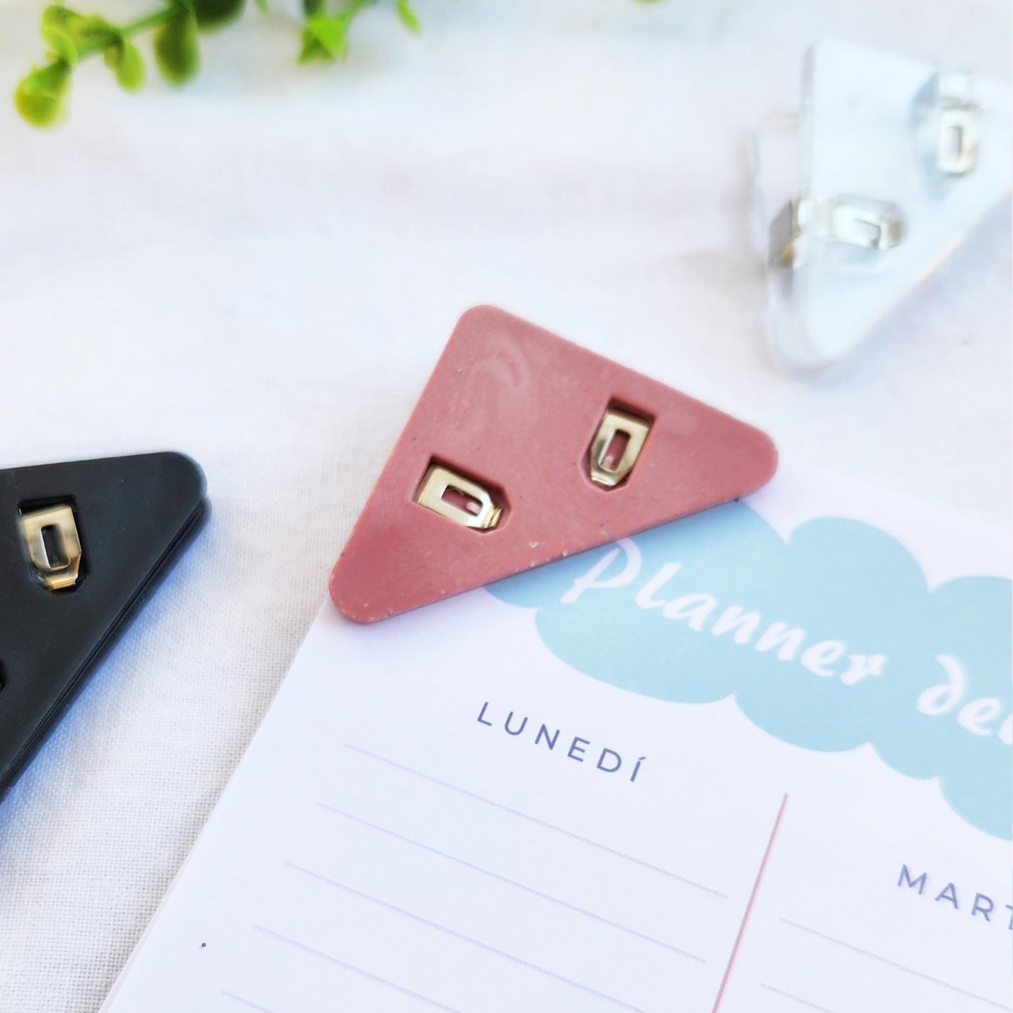 Clip Corner Pop - Fermafogli - vari colori