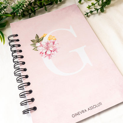 Quaderno personalizzato con il tuo nome - Modello Ginevra