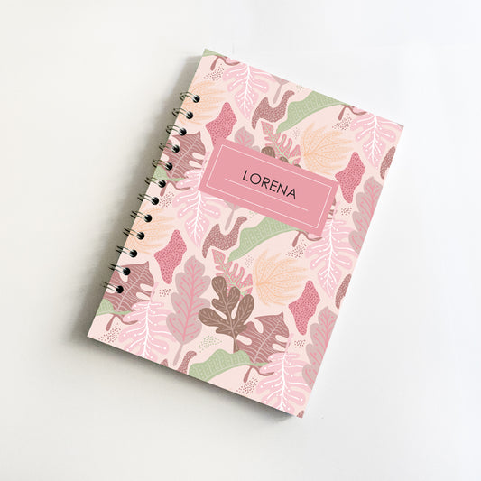 Quaderno personalizzato con il tuo nome - Modello Lorena