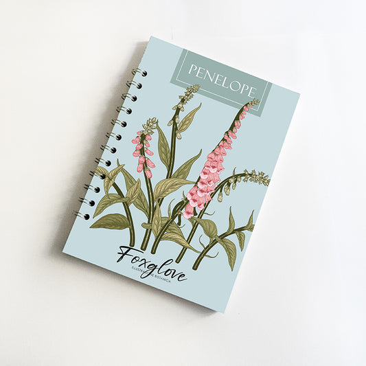 Quaderno personalizzato con il tuo nome - Modello Penelope