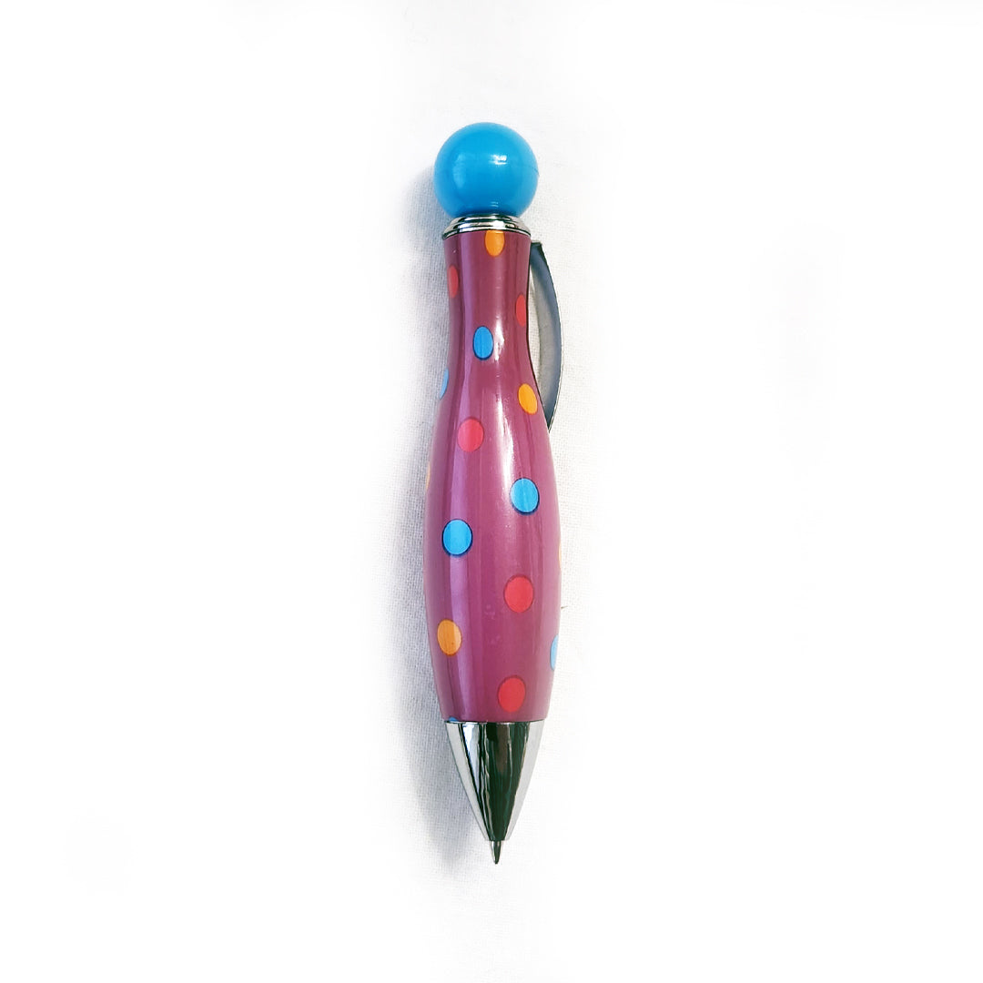 Penna paccottella pois fucsia