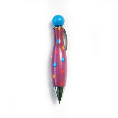 Penna paccottella pois fucsia