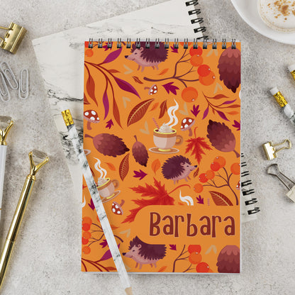 Planner giornaliero A5 collezione Oggi lo faccio 75 pagine - Mod. Riccio