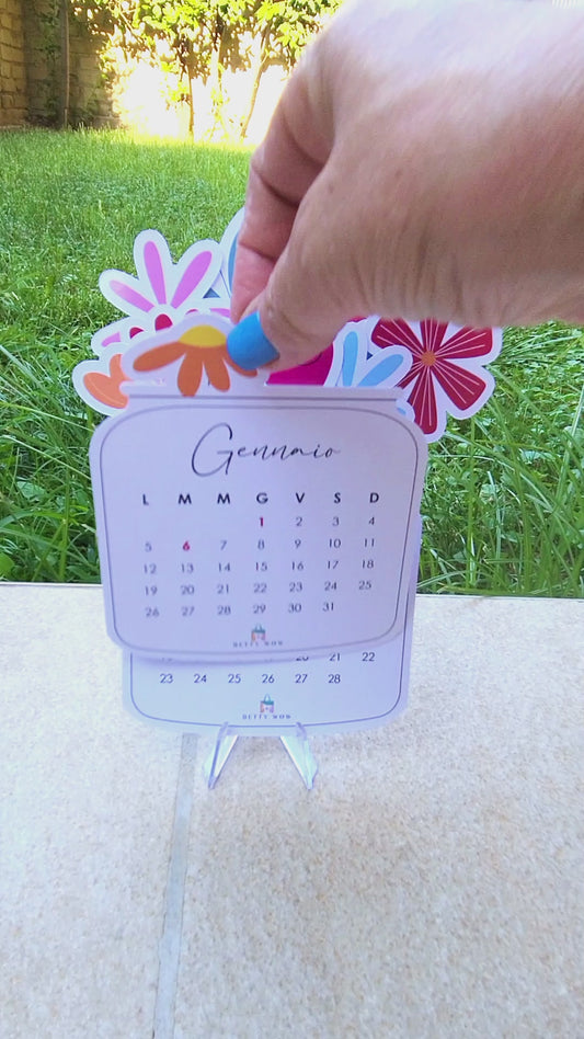 Calendario da Tavolo 2026 mod. UnAnnoInFiore