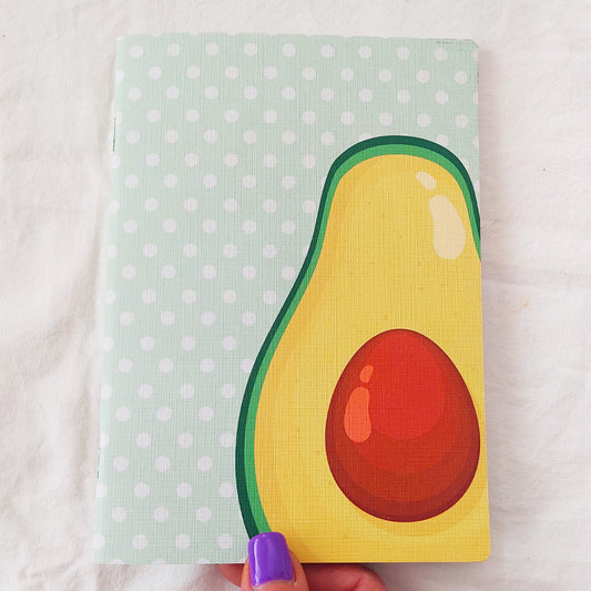 Quaderno a righe "I Ruvidi ONE" - 13x18cm - Copertina telata - Mod. Avocado