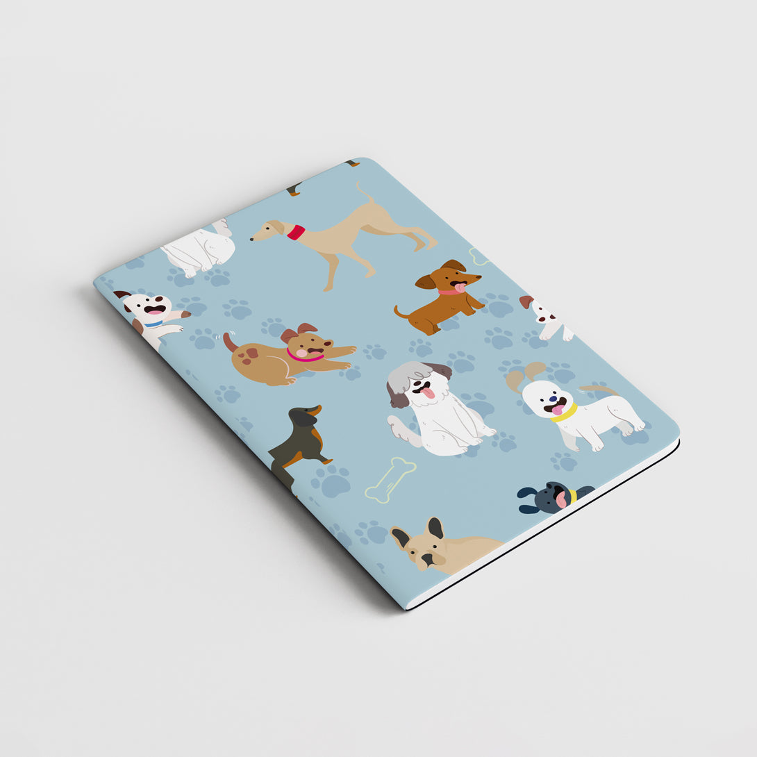 Quaderno a righe "I Ruvidi ONE" - 13x18cm - Copertina telata - Mod. Doggy