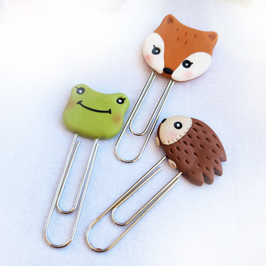 Clip coccolose - segnalibri Bosco