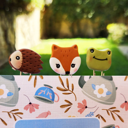 Clip coccolose - segnalibri Bosco