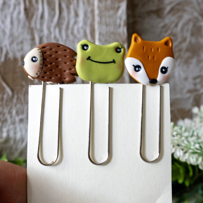 Clip coccolose - segnalibri Bosco