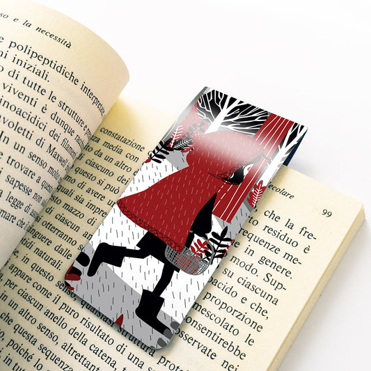 Segnalibri magnetici Cappuccetto Rosso - 4x8cm