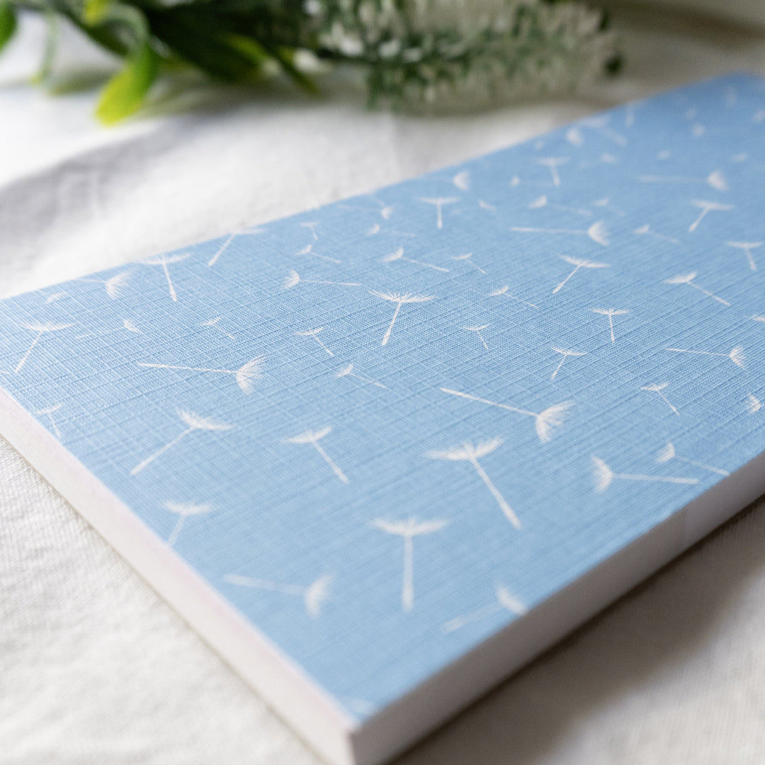 Taccuino lungo "Stiletti" personalizzabile - 9x19cm - mod. Dandelion