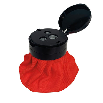 Temperino Tenks Glitter a sacchetto con 3 fori