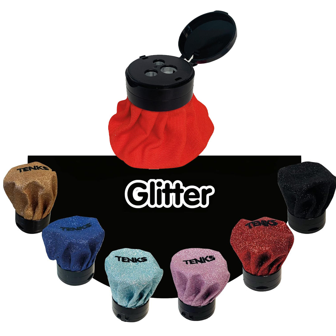 Temperino Tenks Glitter a sacchetto con 3 fori